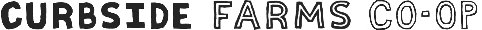 Curbside Text Logo